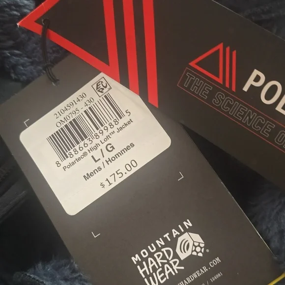 Mountain Hardwear Polartec High Loft Fleece Jacket, S & L, Retail $175.00 USD - Picture 6 of 12